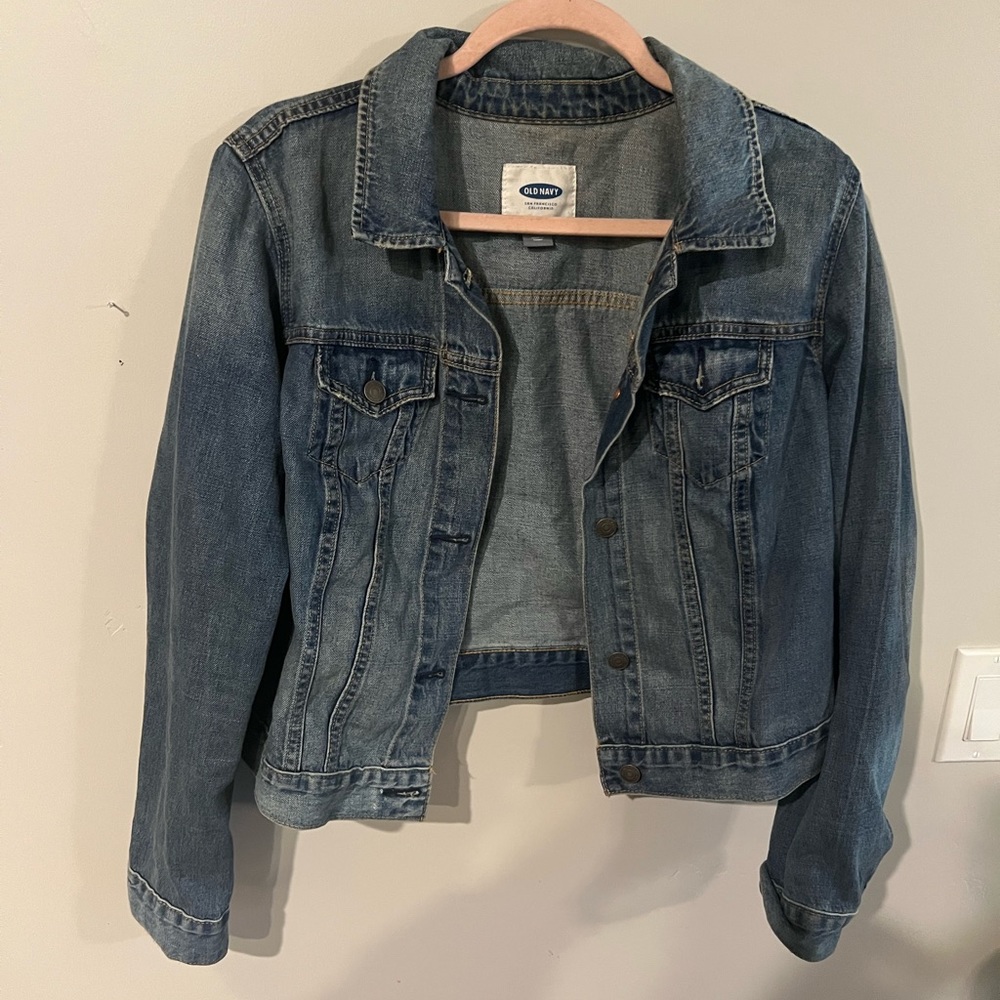 Old navy cropped Jean jacket